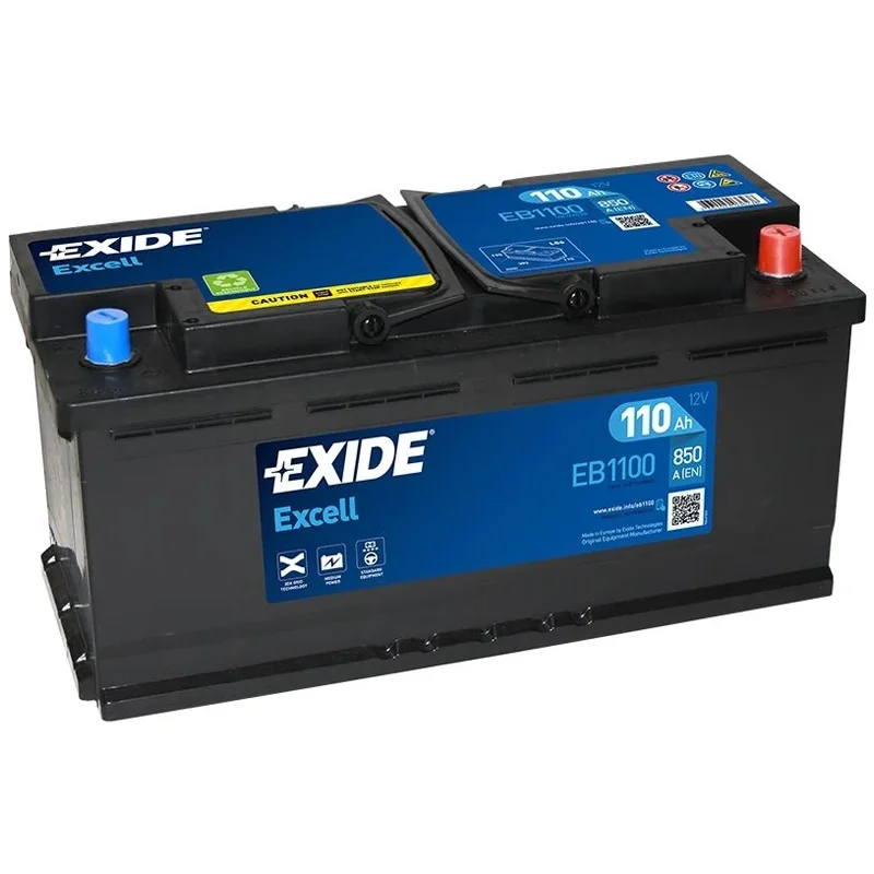 Batterie Exide Excell EB1100 110Ah