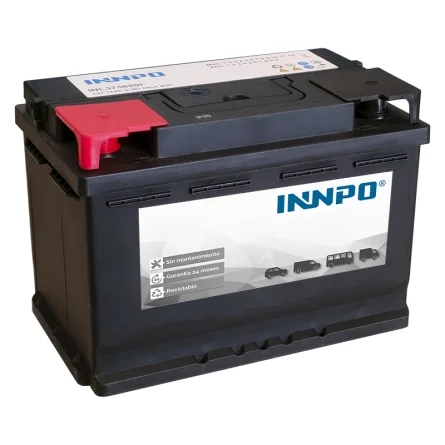 Batterie INNPO 74Ah 680A Gauche