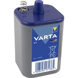 Piles au Chlorure de Zinc Spéciales Varta 430 4R25X 6V (1 Unité)