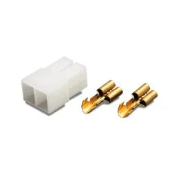 Air connecteur Faston, femelle, 2 broches