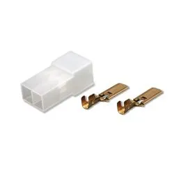 Connecteur air Faston mâle, 2 broches
