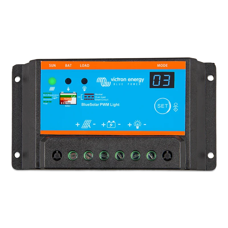 Contrôleur de Charge Victron BlueSolar PWM-Light 48V 20A