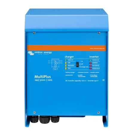 Onduleur Chargeur Victron Multiplus 24/5000-120/100 230V VE.Bus