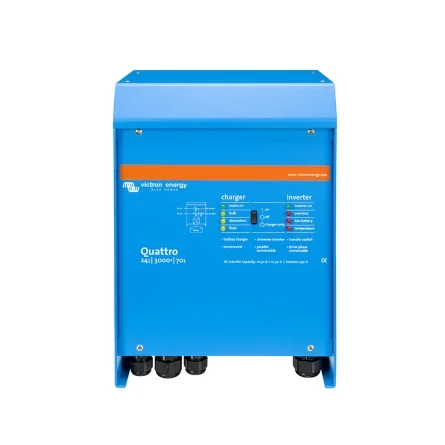 Onduleur Chargeur Victron Quattro 24/3000/70-50/50 230V