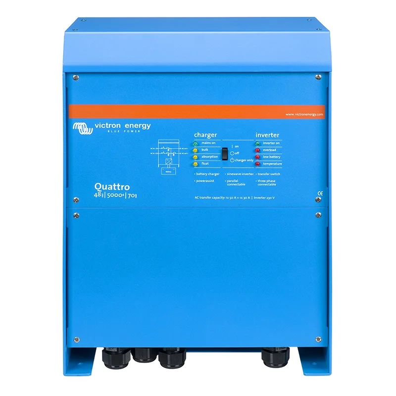 Onduleur Chargeur Victron Quattro 48/5000/70-100/100 230V