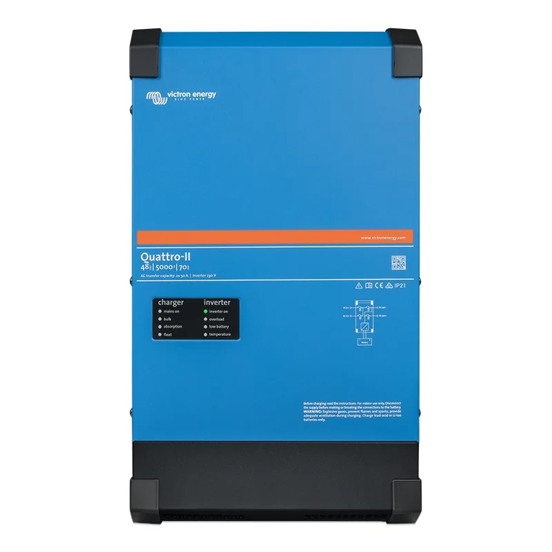 Onduleur Chargeur Victron Quattro II 48/5000/70-50/50 230V