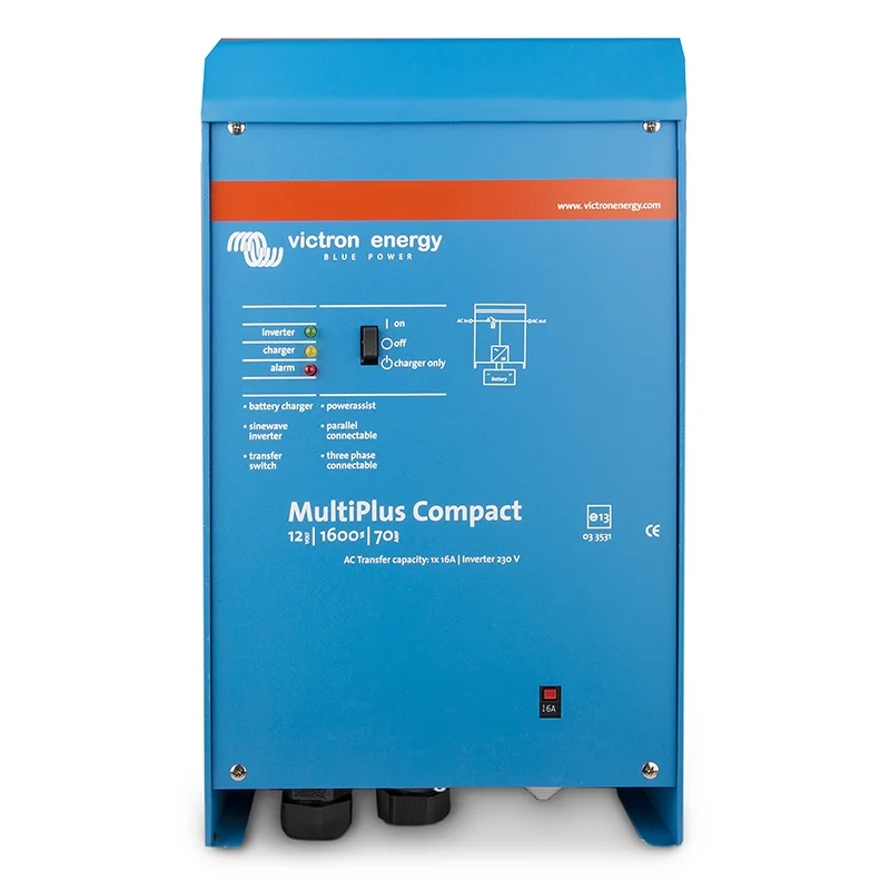 Onduleur Chargeur Victron Compact Multiplus C 12/1600-70/16