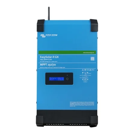 Chargeur Onduleur et Contrôleur de Charge Solaire Victron EasySolar-II 24/3000-70/32 MPPT 250/70 GX (Solution Tout-en-Un)