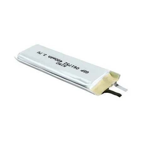 Batterie Rechargeable de Li-polymère 400ma