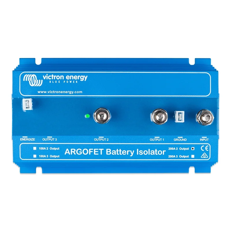 Répartiteur de Batterie Victron Argofet 200-2 pour 2 Batteries 200A