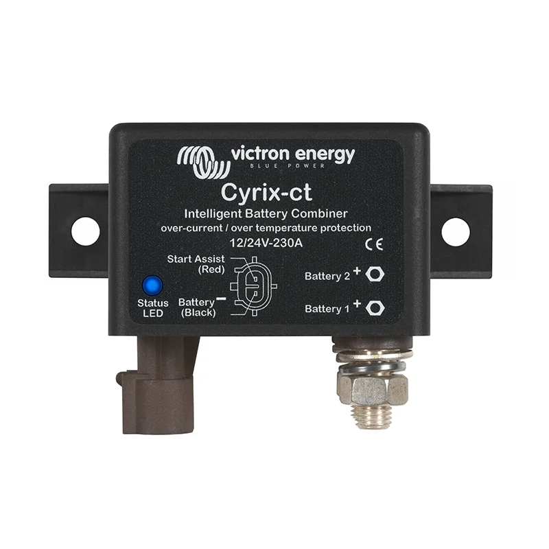 Coupleur de Batteries Victron Cyrix-ct 12/24V 230A Intelligent Combiner