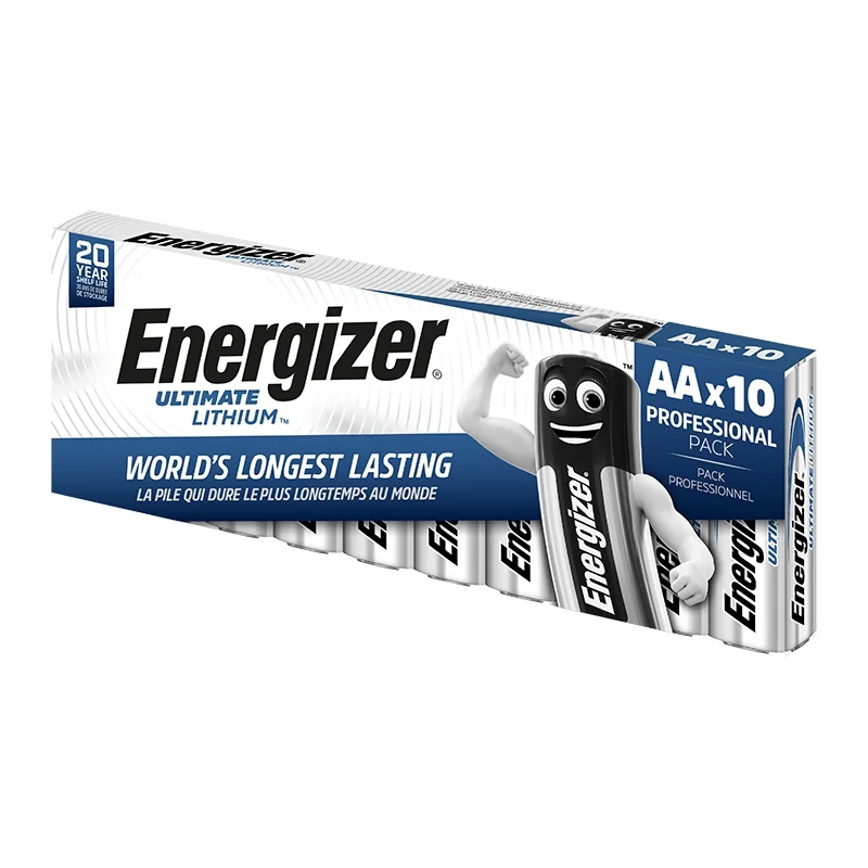 Piles au Lithium Energizer Ultimate Lithium AA (10 Unités)