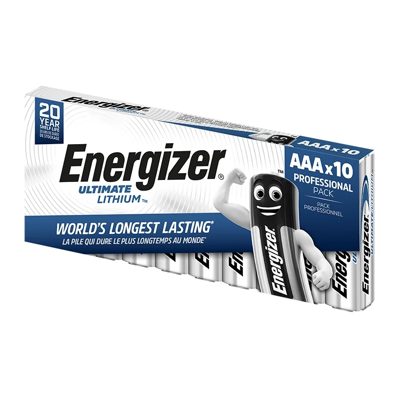 Piles au Lithium Energizer Ultimate Lithium AAA (10 Unités)