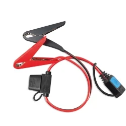 Connecteur à Pince Victron Blue Smart avec fusible ATO 30 A pour Chargeur de Batterie Blue Smart IP65
