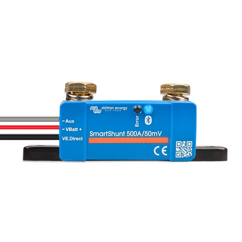 Moniteur de Batterie Victron SmartShunt 500A / 50mV IP65 avec Bluetooth