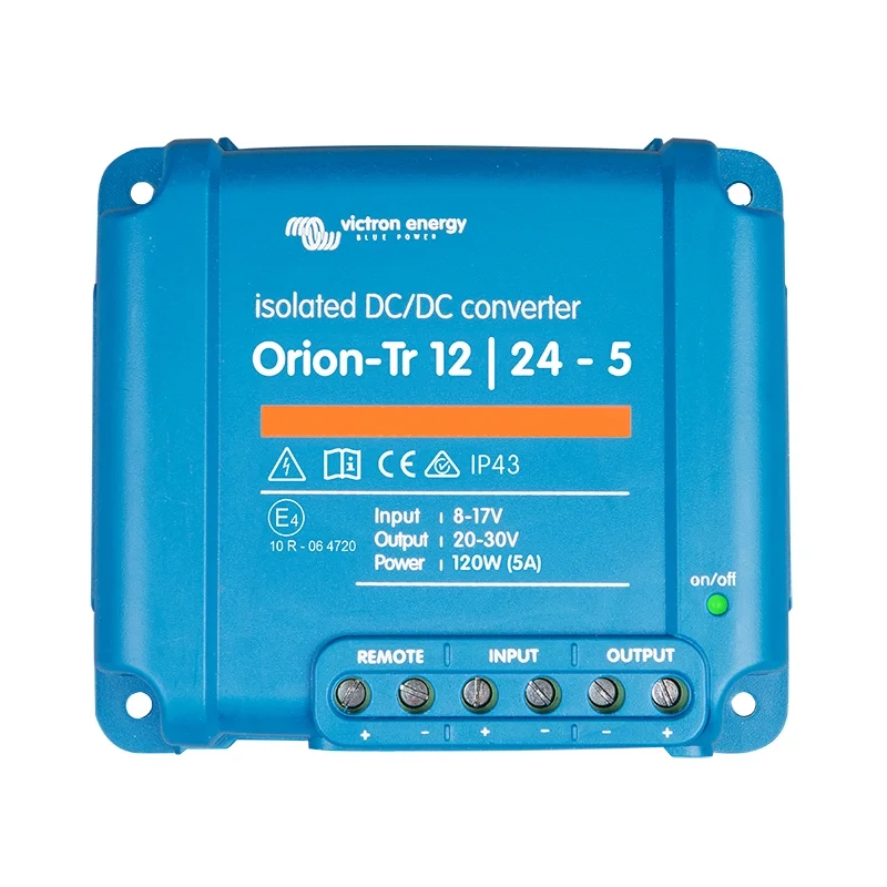 Convertisseur DC-DC Isolé Victron Orion-Tr 12-24 5A (120W)