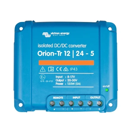 Convertisseur DC-DC Isolé Victron Orion-Tr 12-24 5A (120W)