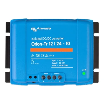 Convertisseur DC-DC Isolé Victron Orion-Tr 12-24 10A (240W)