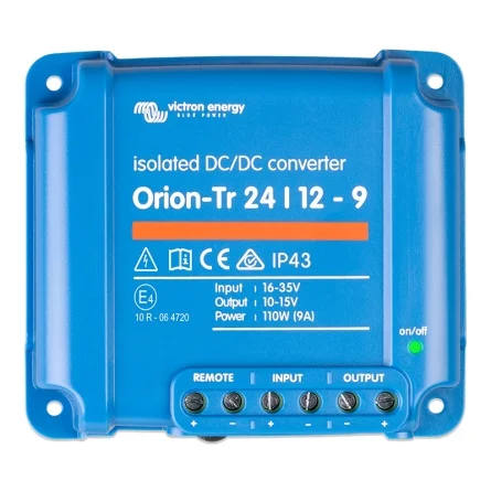 Convertisseur DC-DC Isolé Victron Orion-Tr 24-12 9A (110W)