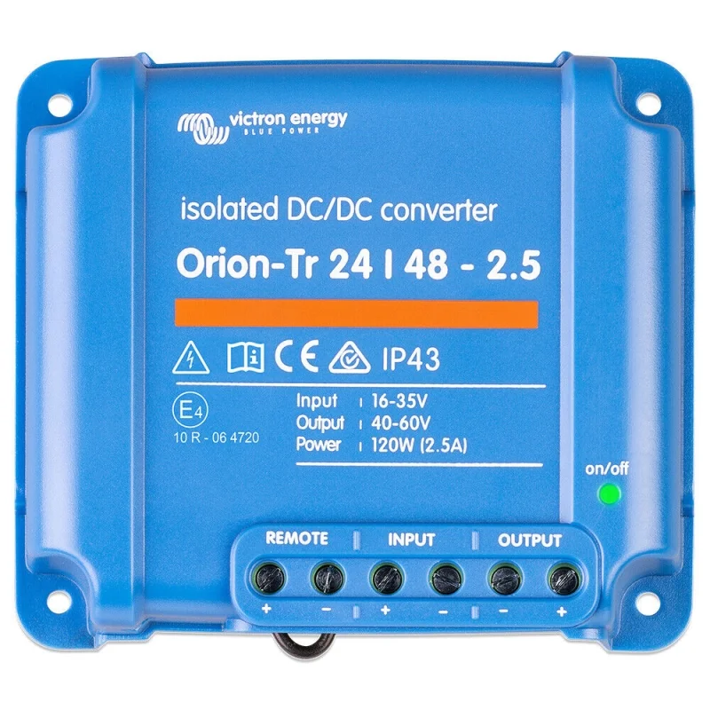 Convertisseur DC-DC Isolé Victron Orion-Tr 24-48 2.5A (120W)