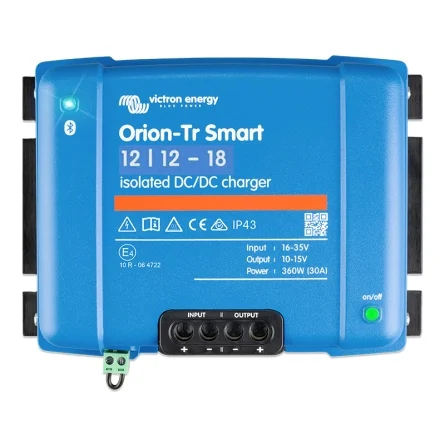 Chargeur DC-DC Victron Orion-Tr Smart 12-12 18A (220W) Isolé