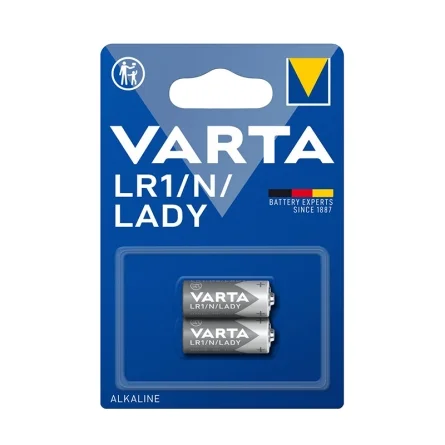 Piles Alcalines Varta LR1 N LADY Alkaline Special (2 Unités)