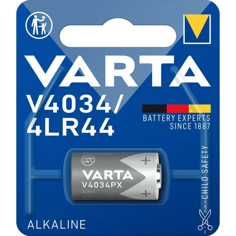 Piles Alcalines Varta V4034 Alkaline Special (1 Unité)
