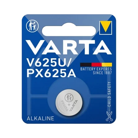 Piles Bouton Alcalines Varta V625U PX625A (1 Unité)