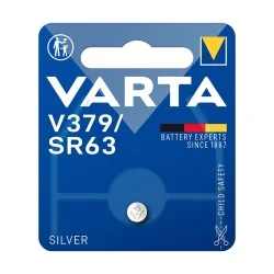 Piles Boutons Oxyde d'Argent Varta V379 SR63 (1 Unité)