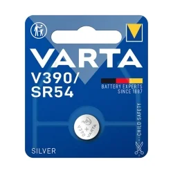 Piles Boutons Oxyde d'Argent Varta V390 SR54 (1 Unité)