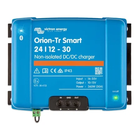 Chargeur DC-DC Victron Orion-Tr Smart 24-12 30A (360W) Non-Isolé
