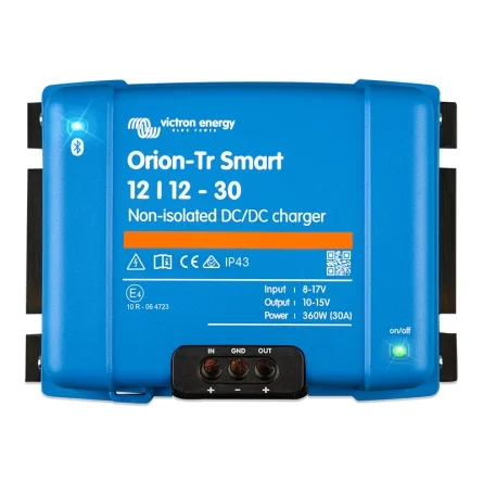 Chargeur DC-DC Victron Orion-Tr Smart 12-12 30A (360W) Non-Isolé