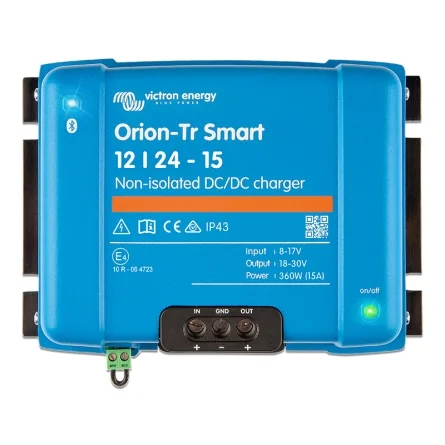 Chargeur DC-DC Victron Orion-Tr Smart 12-24 15A (360W) Non-Isolé