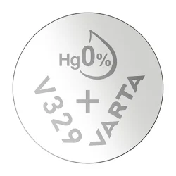 Piles Boutons Oxyde d'Argent Varta V329 SR731 (1 Unité)