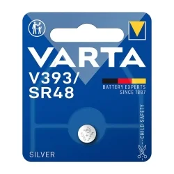 Piles Boutons Oxyde d'Argent Varta V393 SR48 (1 Unité)