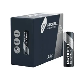 Piles Alcalines Procell AA Constant Power (10 Unités)