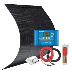 Kit d'Énergie Solaire Flexible 180W 12V