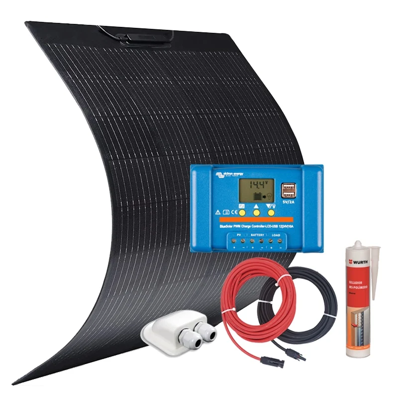 Kit d'Énergie Solaire Flexible 180W 12V