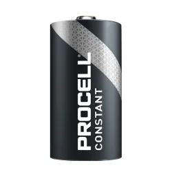Piles Alcalines Duracell Industrial D LR20 remplacées par Procell Constant Power (10 Unités)
