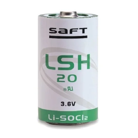 Pile Lithium Standard D Saft LSH 20 3.6V Li-SOCl2