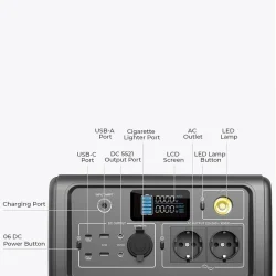 La Station d'Alimentation Portable BLUETTI EB70 : Générateur Solaire Compact 716Wh 1000W Batterie Ultra Stable LiFePO4