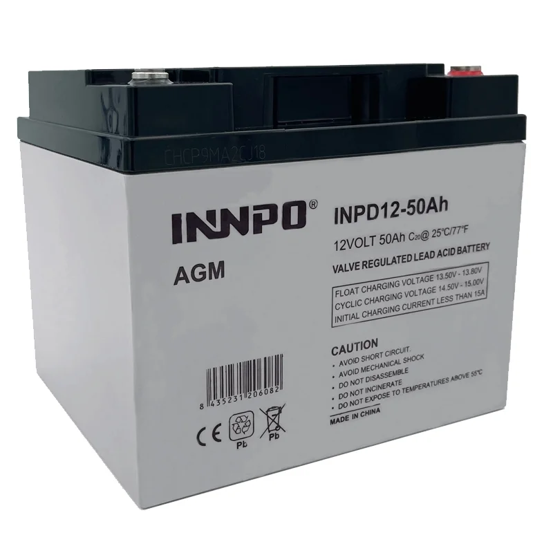 Batterie Plomb-Acide AGM 12V 50Ah