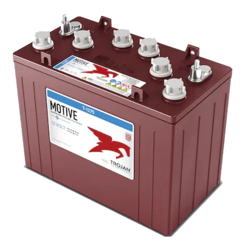 Trojan Motive T-1275 12V 150Ah Batterie au Plomb Inondée à Décharge Profonde