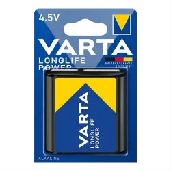 Piles Alcalines Varta 4.5V Longlife Power (1 Unité)
