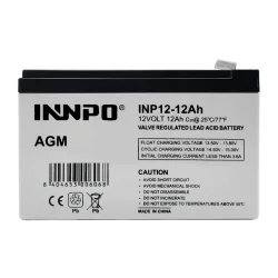 Batterie au Plomb AGM 12V 12A