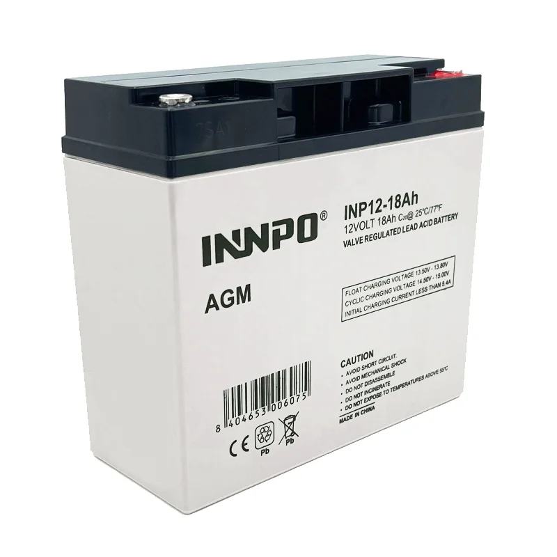 Batterie au Plomb AGM 12V 18A
