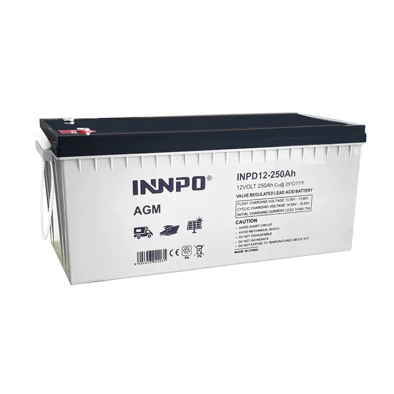 Batterie au Plomb-Acid AGM 12V 250Ah 1200A