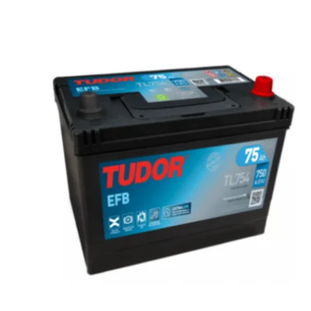Batterie Tudor Start Stop EFB TL754 75Ah