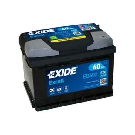 Batterie Exide Excell EB602 60Ah