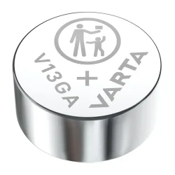 Piles Bouton Alcalines Varta V13GA LR44 (2 Unités)